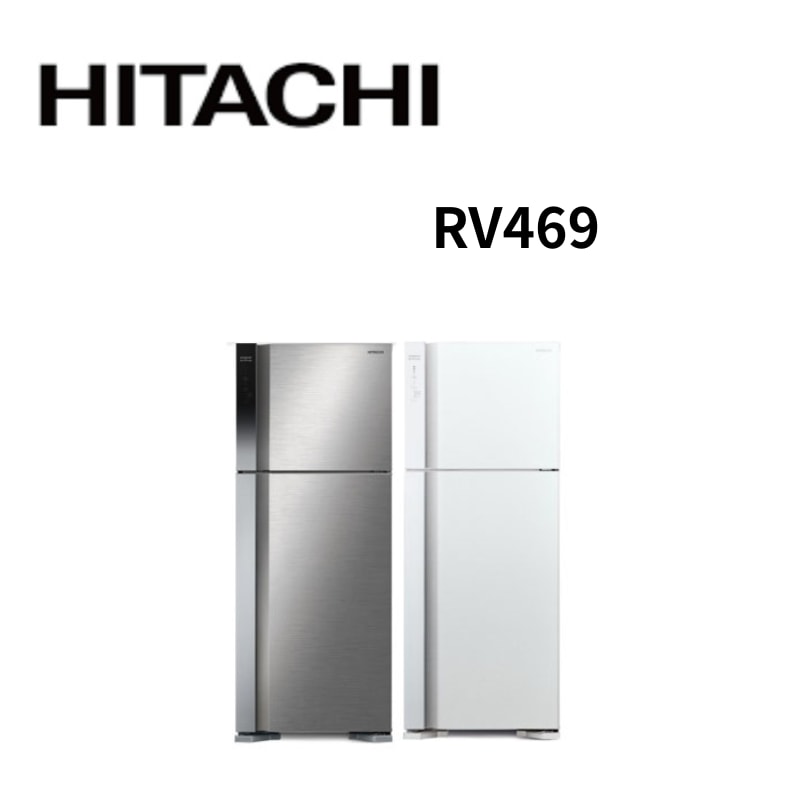 【HITACHI 日立】RV469  460公升 變頻兩門冰箱 (含基本安裝)