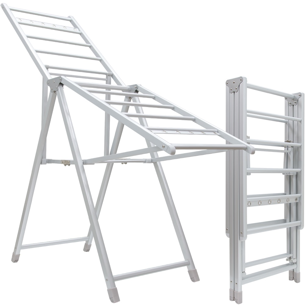 【7-Nice】銀翼雙開鋁合金曬衣架