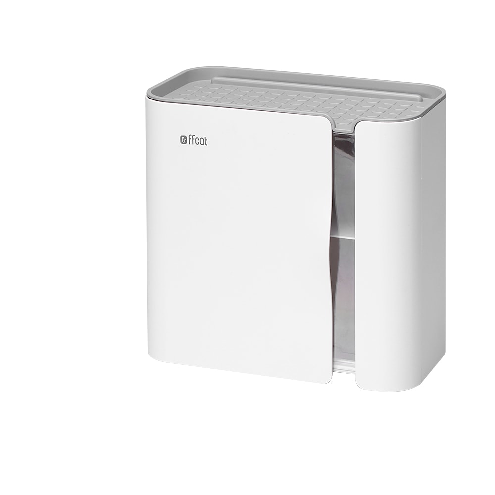 【ffcat】浴室強力無痕貼雙開式置物面紙衛生紙架