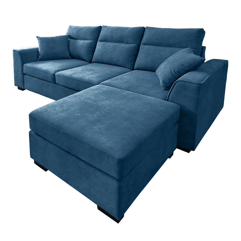 【Hampton 漢汀堡】湯瑪斯布面三人沙發-多色可選