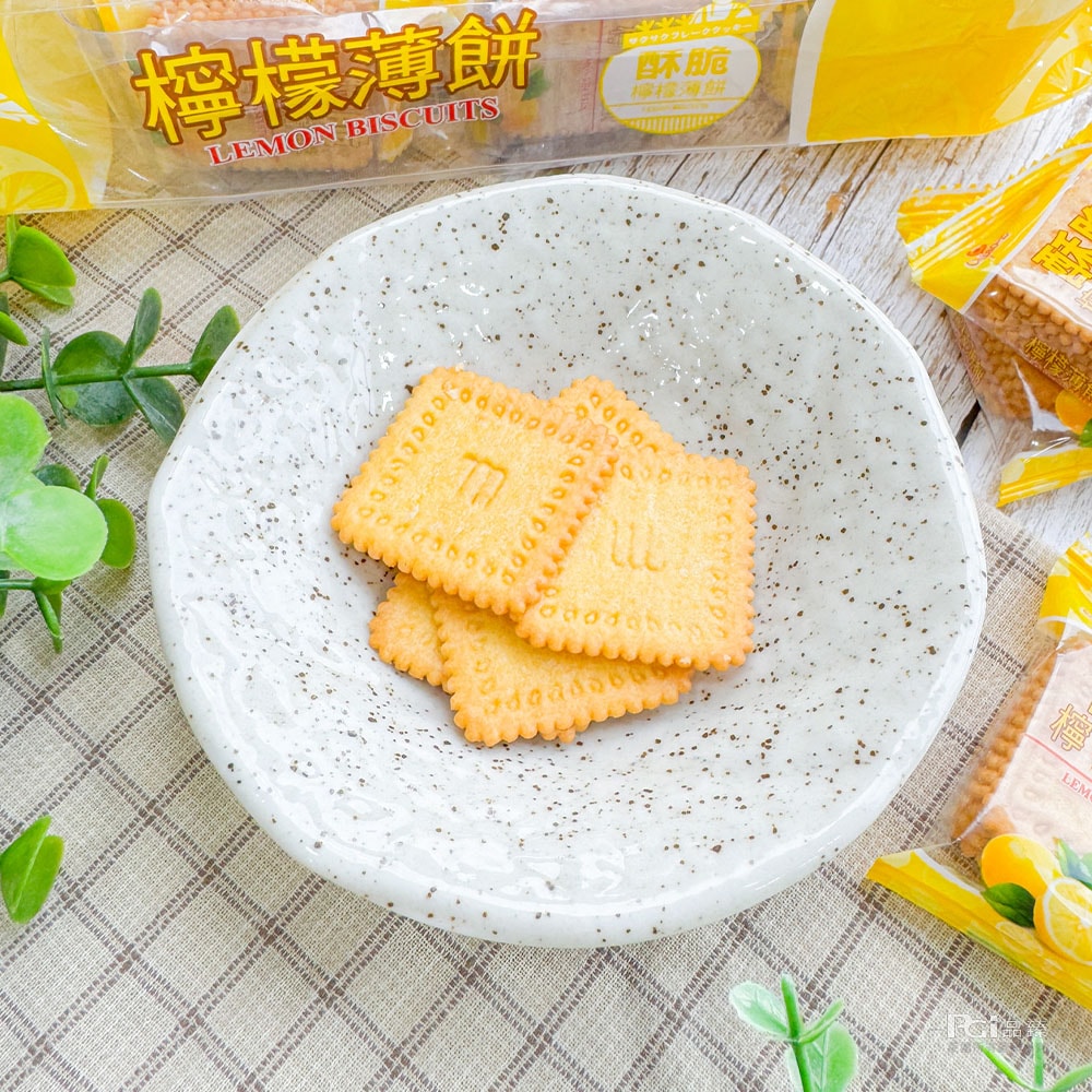 【巧益】酥脆薄餅(鹹蛋黃/檸檬)(270g)