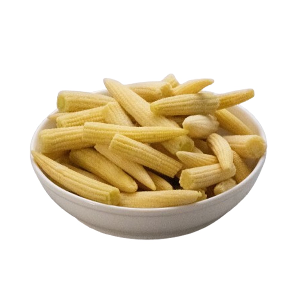 【巧食家】冷凍玉米筍-整支X5包 (1KG經濟量販包)