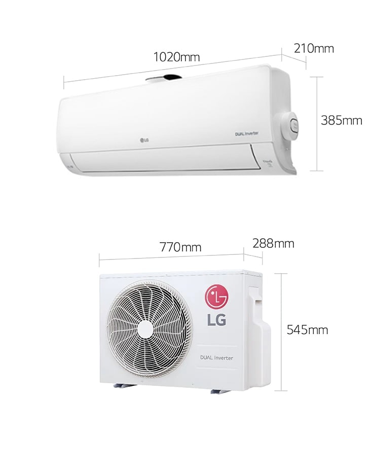 【LG 樂金】豪華清淨冷暖型 WiFi雙迴轉變頻空調 LS-43AHU   LSN43AHU+LSU43AHU