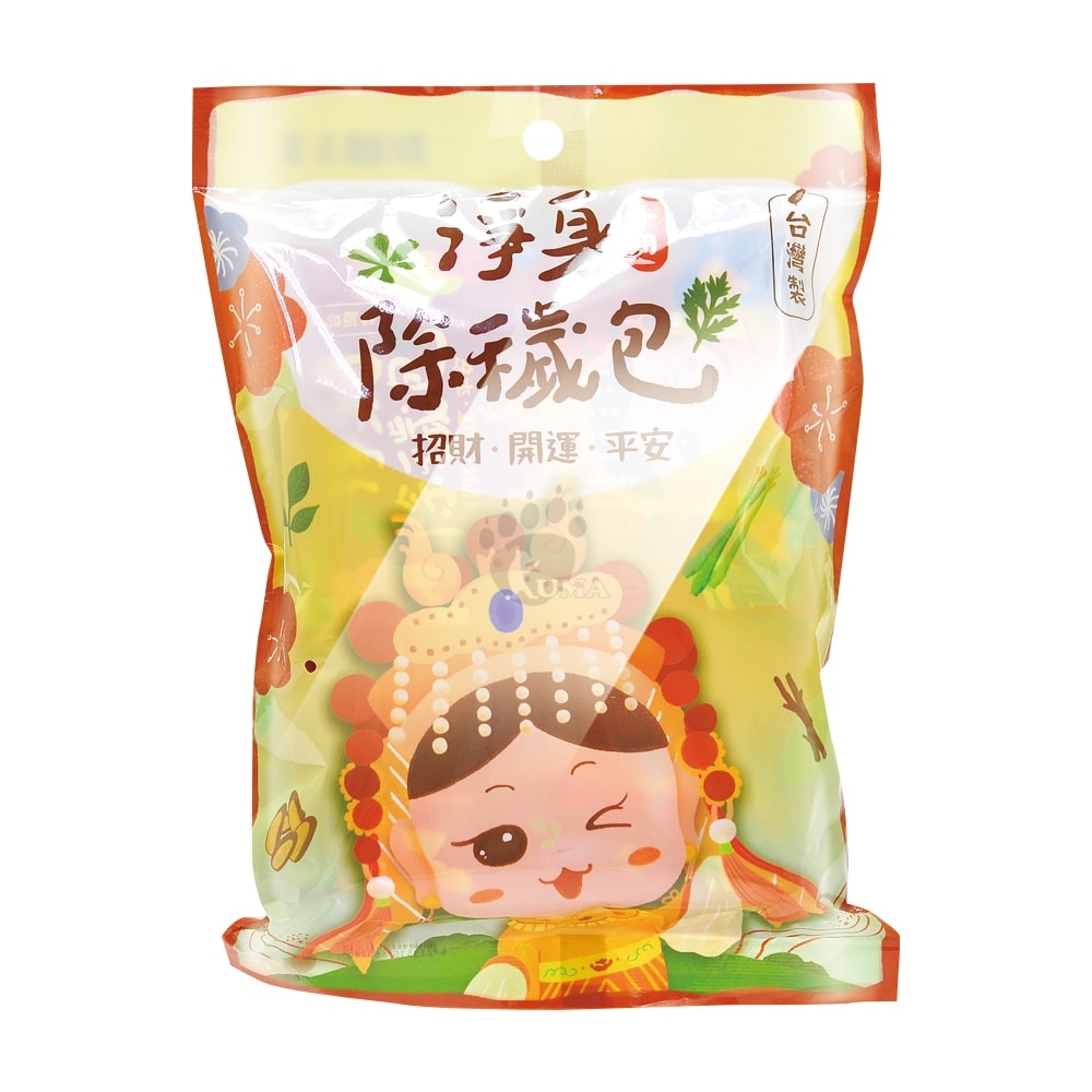 【吉寶】媽祖聯名 淨身除穢包x10包/袋 (泡澡.泡腳 兒童適用 艾草.芙蓉.香茅草)