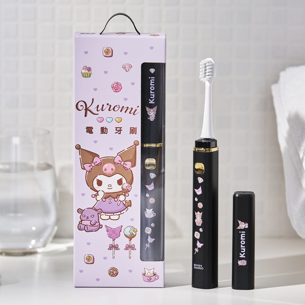 【優樂】三麗鷗 攜帶型電動牙刷 Kuromi 酷洛米