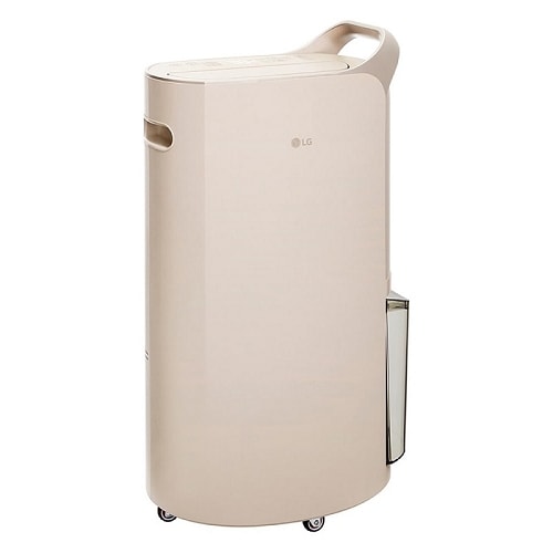 【LG 樂金】Puricare™ 雙變頻除濕機 - 19公升｜Objet Collection® (奶茶棕) MD191QCE0