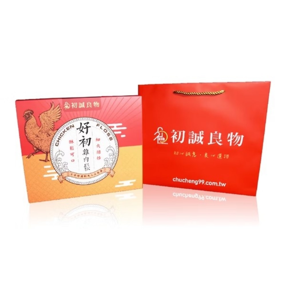 【禾鴻】【初誠良物】好初雞肉鬆2入禮盒(200g/罐 原味/海苔芝麻/宜蘭三星蔥 三種口味可選)