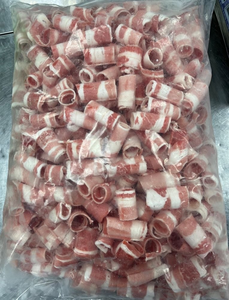 【好想你生鮮】大包裝肉片 3kg大包裝捲片【好想你生鮮】雪花牛肉片  火鍋肉片 牛五花