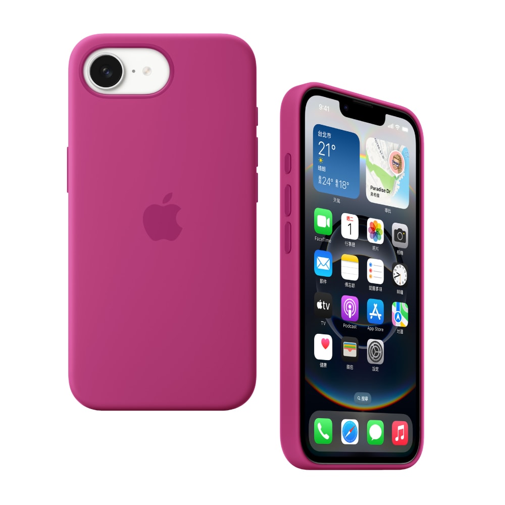【Apple】原廠 iPhone 16e 矽膠保護殼 (台灣公司貨)