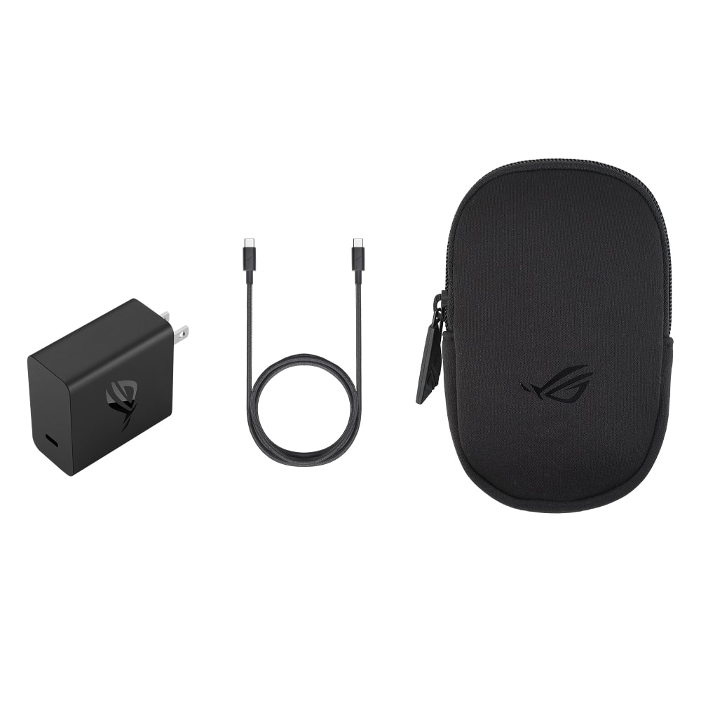 【ASUS 華碩】原廠 ROG 65W 快充充電組-2024新款 (含65W快充充電器+Type C線1.2M)