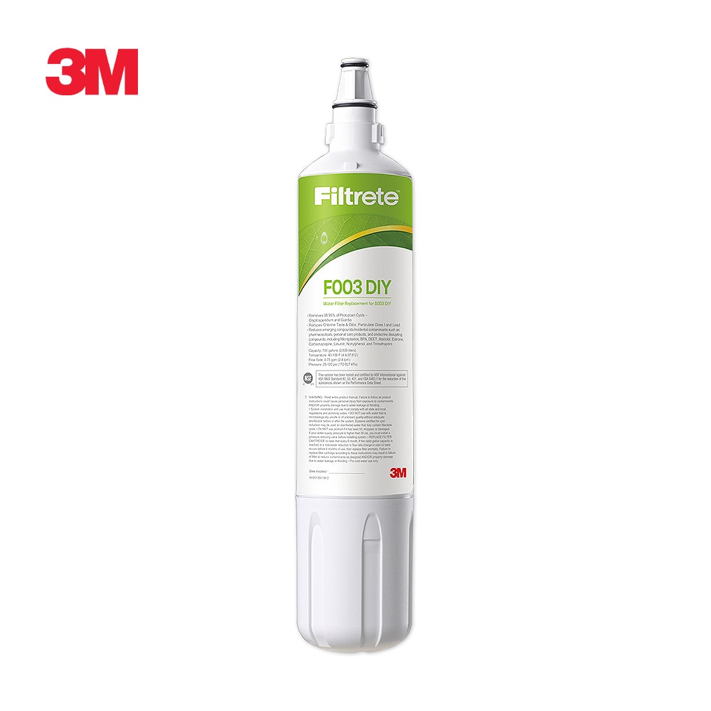 【3M】F003 DIY淨水器替換濾心單入(適用S003/DS02/DS03系列濾心)