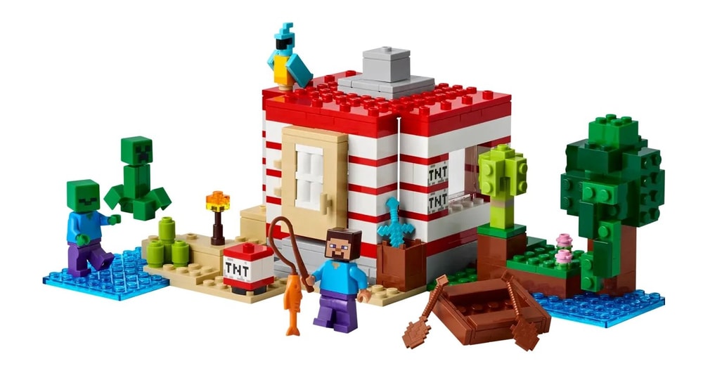 【LEGO 樂高】磚星球〡 21275 當個創世神 炸藥叢林屋 The TNT Jungle House