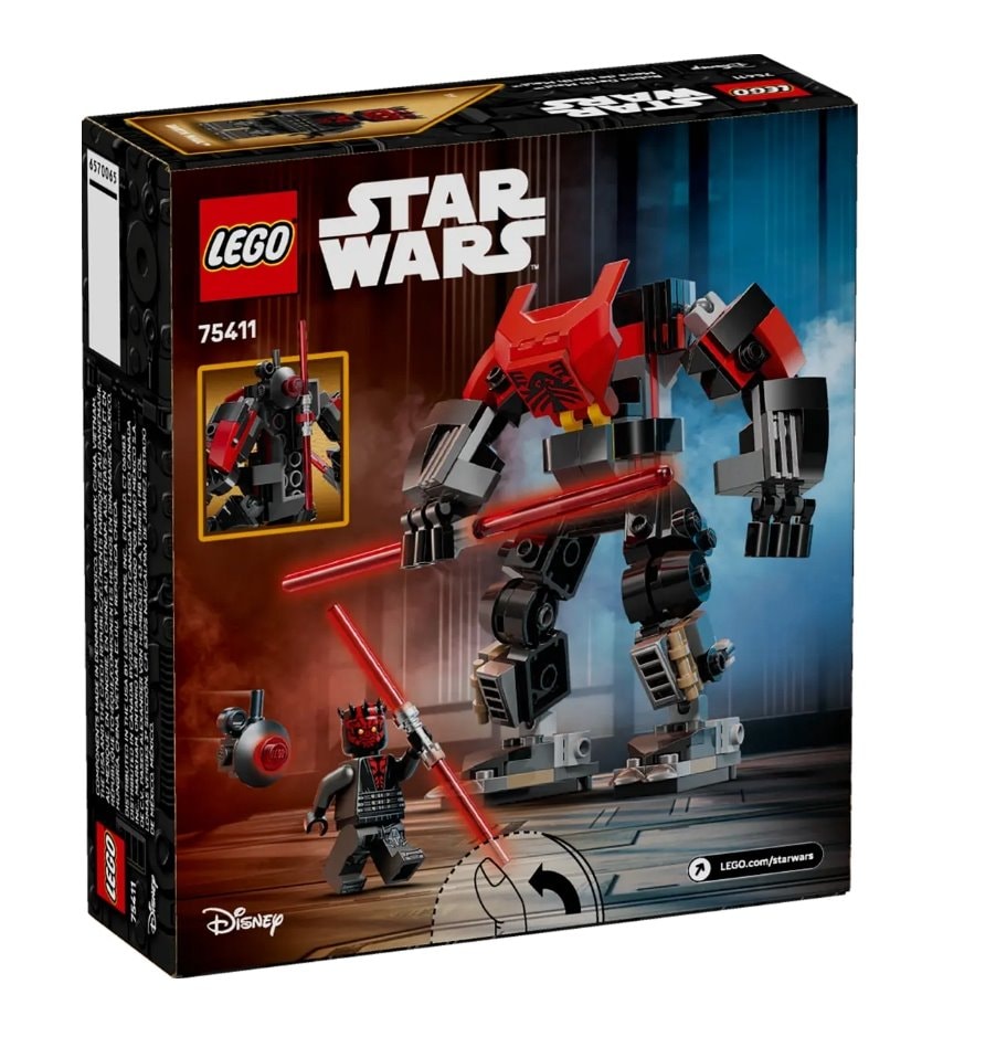 【LEGO 樂高】磚星球〡 75411 星際大戰 達斯魔™ 機甲 Darth Maul™ Mech