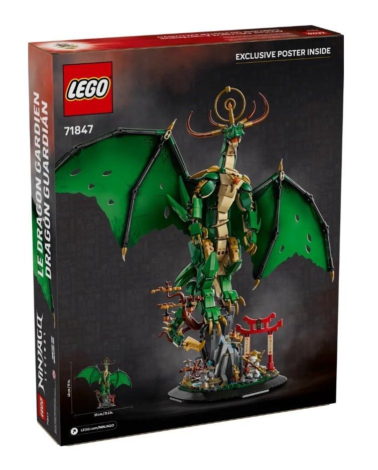 【LEGO 樂高】磚星球〡 71847 旋風忍者 守護龍 The Guardian Dragon
