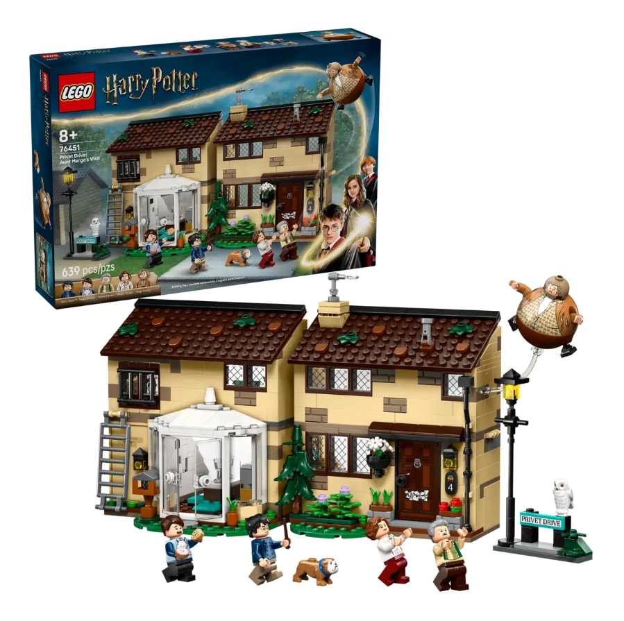 【LEGO 樂高】磚星球〡 76451 哈利波特 水蠟樹街 瑪姬姑姑來訪 Privet Drive: Aunt Marge's Visit