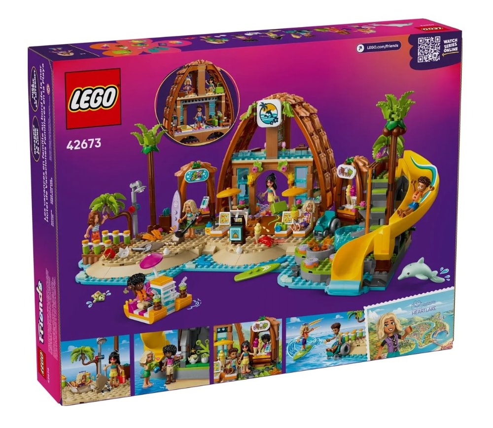 【LEGO 樂高】磚星球〡 42673 好朋友系列 家庭假期海灘度假村 Family Vacation Beach Resort
