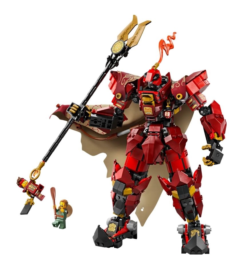 【LEGO 樂高】磚星球〡 71846 旋風忍者 烈火騎士機械人 The Fire Knight Mech