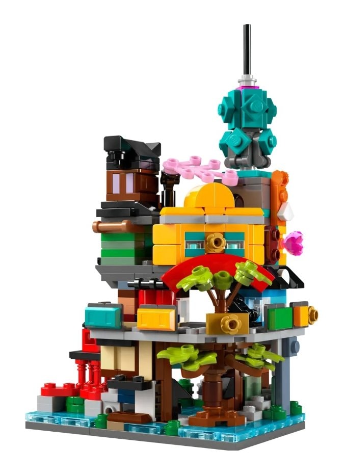 【LEGO 樂高】磚星球〡 40705 旋風忍者 迷你忍者花園 Micro Ninjago Gardens