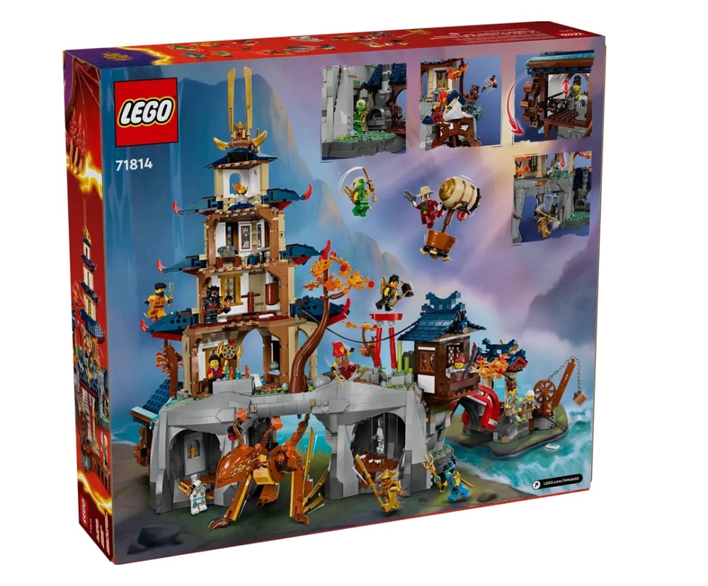 【LEGO 樂高】磚星球〡 71814 旋風忍者 大賽寺廟城 Tournament Temple City