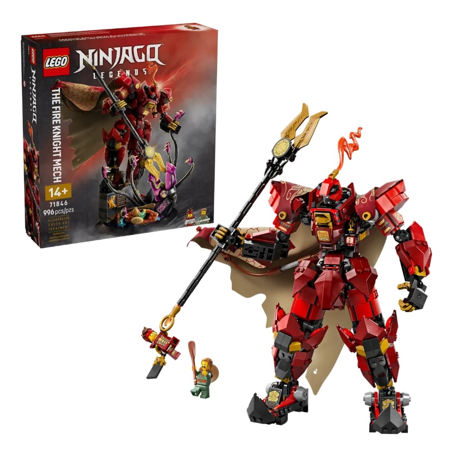 【LEGO 樂高】磚星球〡 71846 旋風忍者 烈火騎士機械人 The Fire Knight Mech