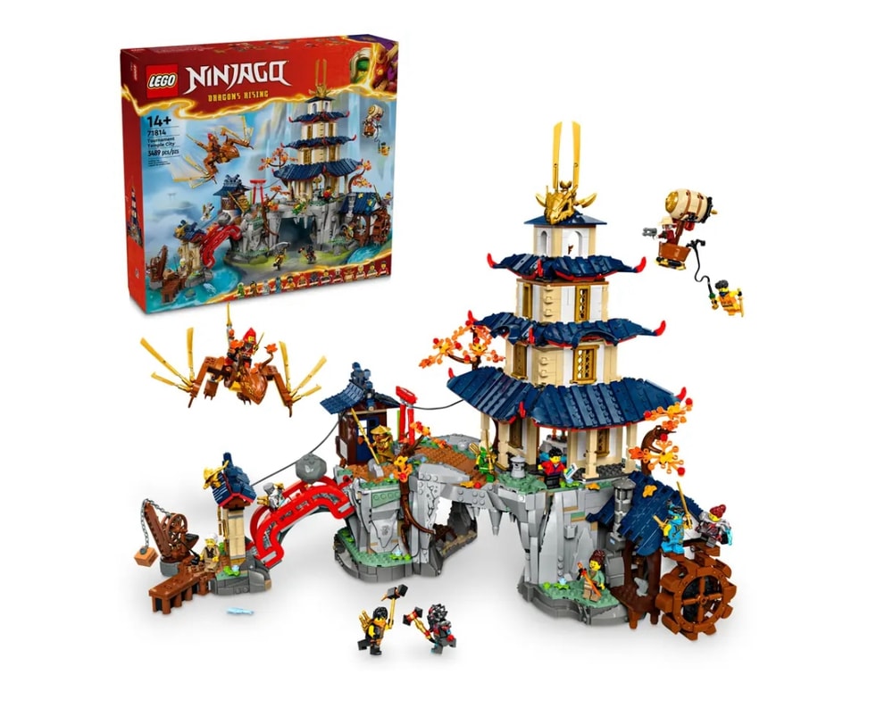 【LEGO 樂高】磚星球〡 71814 旋風忍者 大賽寺廟城 Tournament Temple City