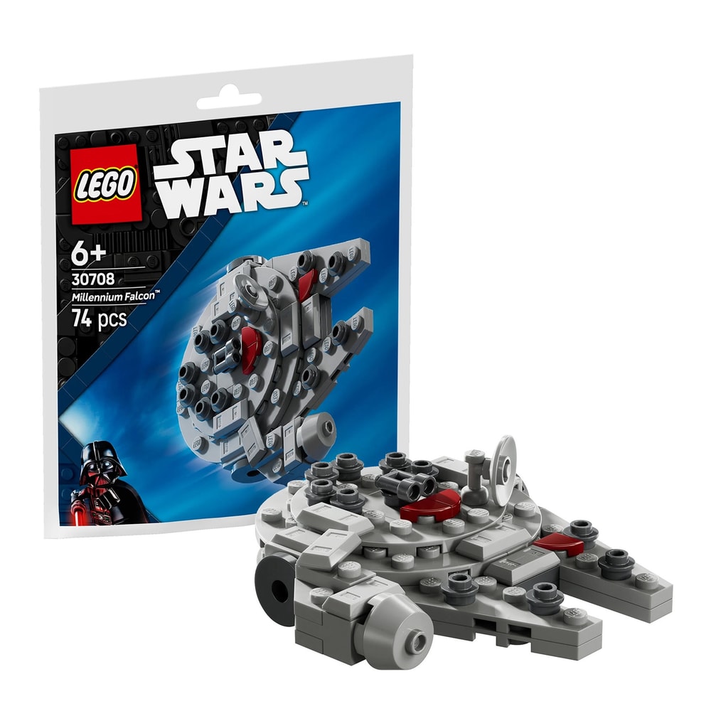 【LEGO 樂高】磚星球〡 30708 星際大戰 微型千年鷹 Millennium Falcon