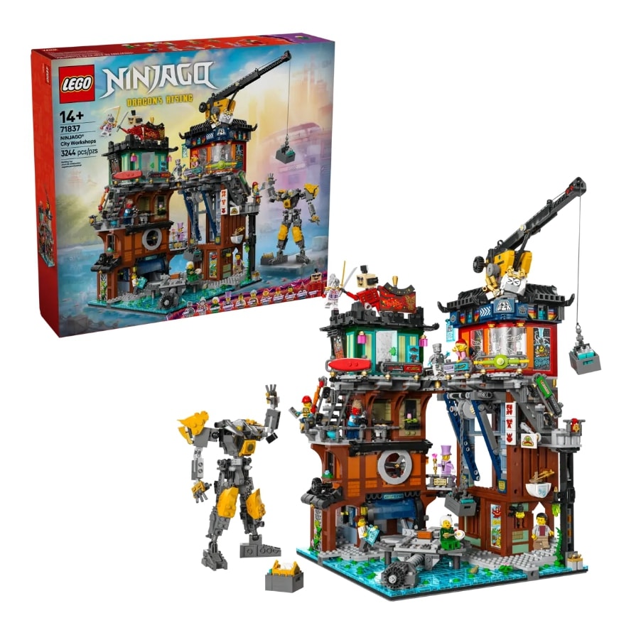 【LEGO 樂高】磚星球〡 71837 旋風忍者 旋風忍者城工坊  NINJAGO® City Workshops