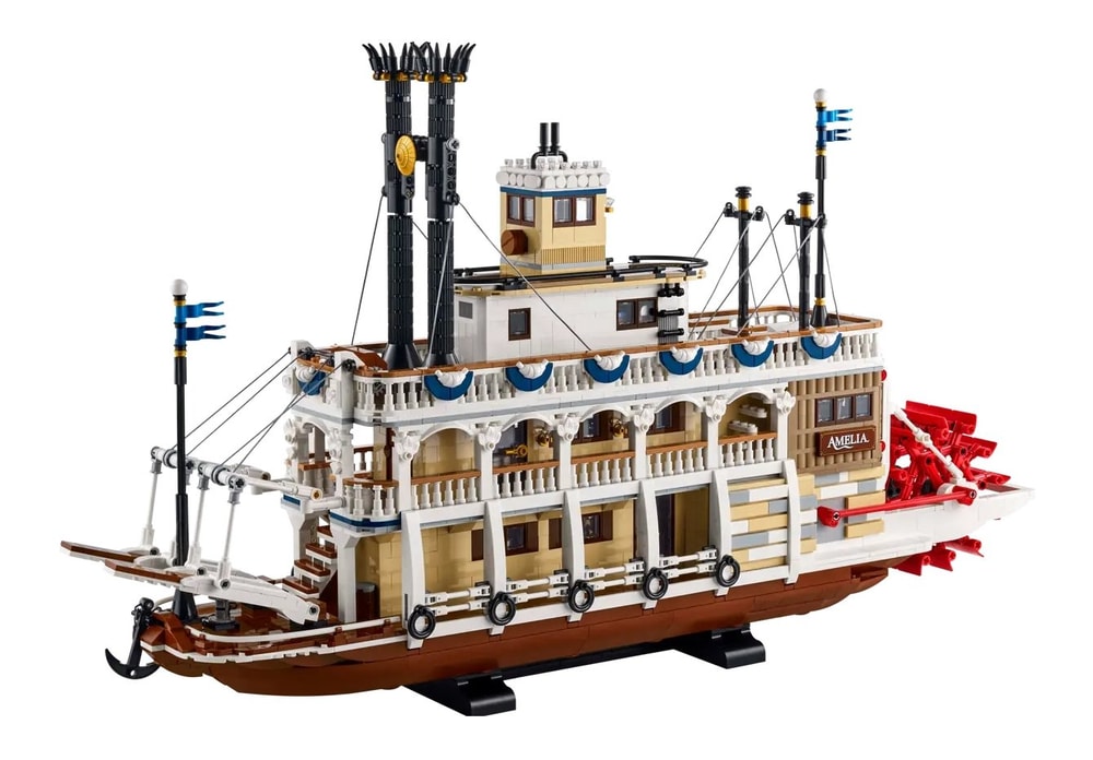 【LEGO 樂高】磚星球〡 21356 IDEAS 河上汽船 River Steamboat
