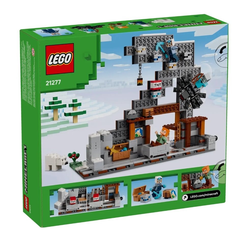 【LEGO 樂高】磚星球〡 21277 當個創世神 十字鎬礦場 The Pickaxe Mine