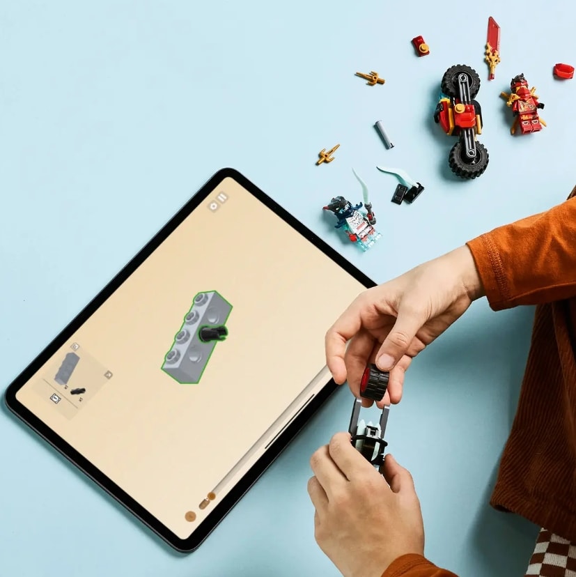 【LEGO 樂高】磚星球〡 71838 旋風忍者 赤地的摩托車競速戰 Kai's Motorcycle Speed Race