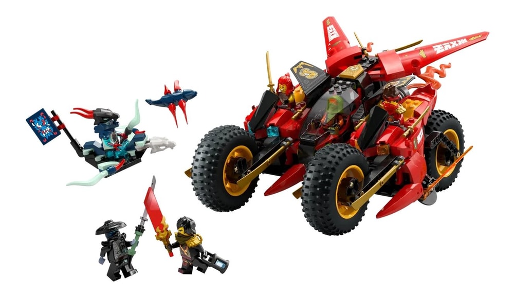 【LEGO 樂高】磚星球〡 71844 旋風忍者 忍者戰鬥車 Ninja Combat Vehicle