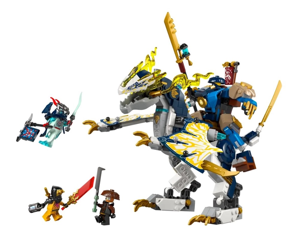 【LEGO 樂高】磚星球〡 71843 旋風忍者 羅格的機械人龍騎士 Rogue’s Mech Dragon Rider