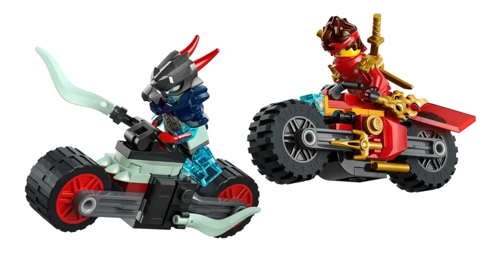 【LEGO 樂高】磚星球〡 71838 旋風忍者 赤地的摩托車競速戰 Kai's Motorcycle Speed Race