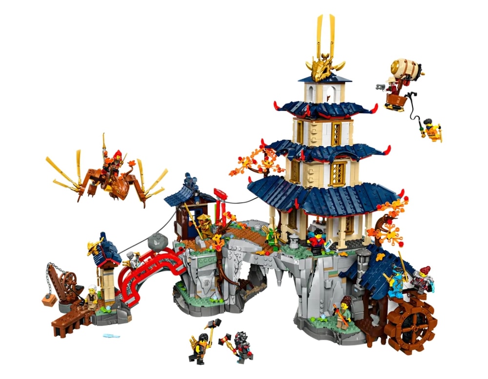 【LEGO 樂高】磚星球〡 71814 旋風忍者 大賽寺廟城 Tournament Temple City