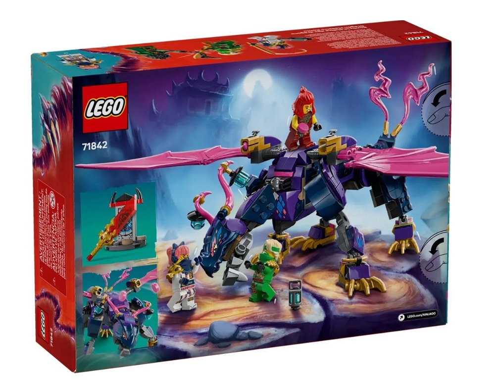 【LEGO 樂高】磚星球〡 71842 旋風忍者 龍長老朗圖 Rontu the Master Dragon