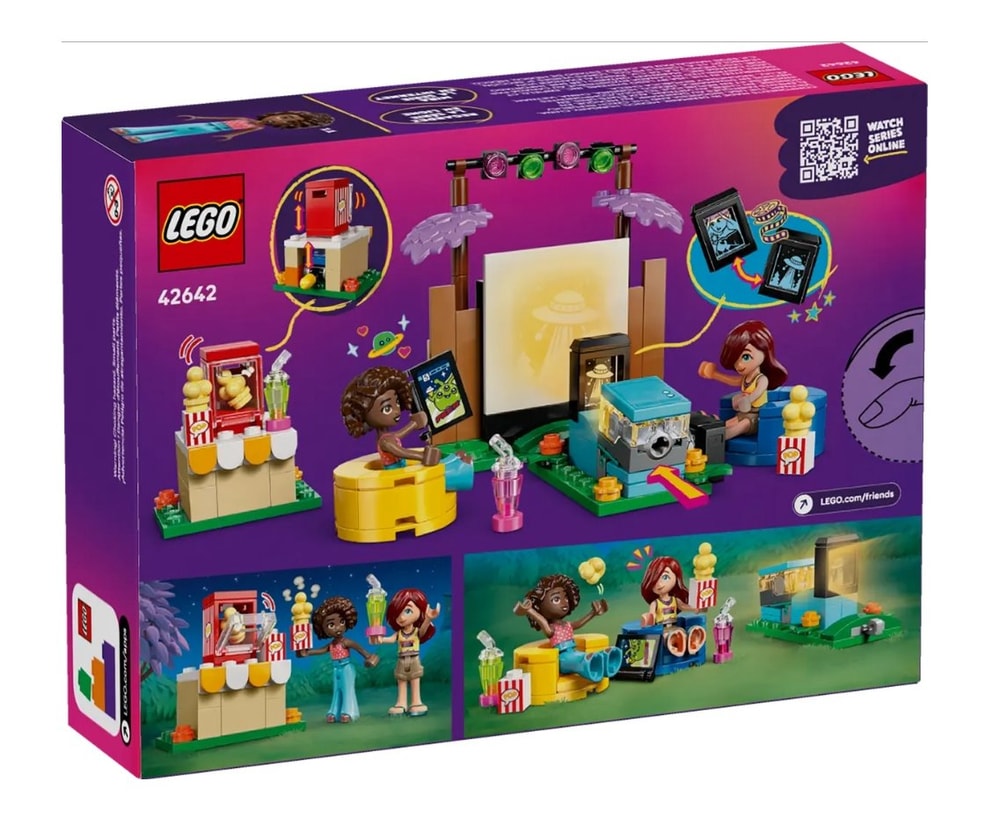 【LEGO 樂高】磚星球〡 42642 好朋友系列 友誼電影之夜 Friendship Movie Night