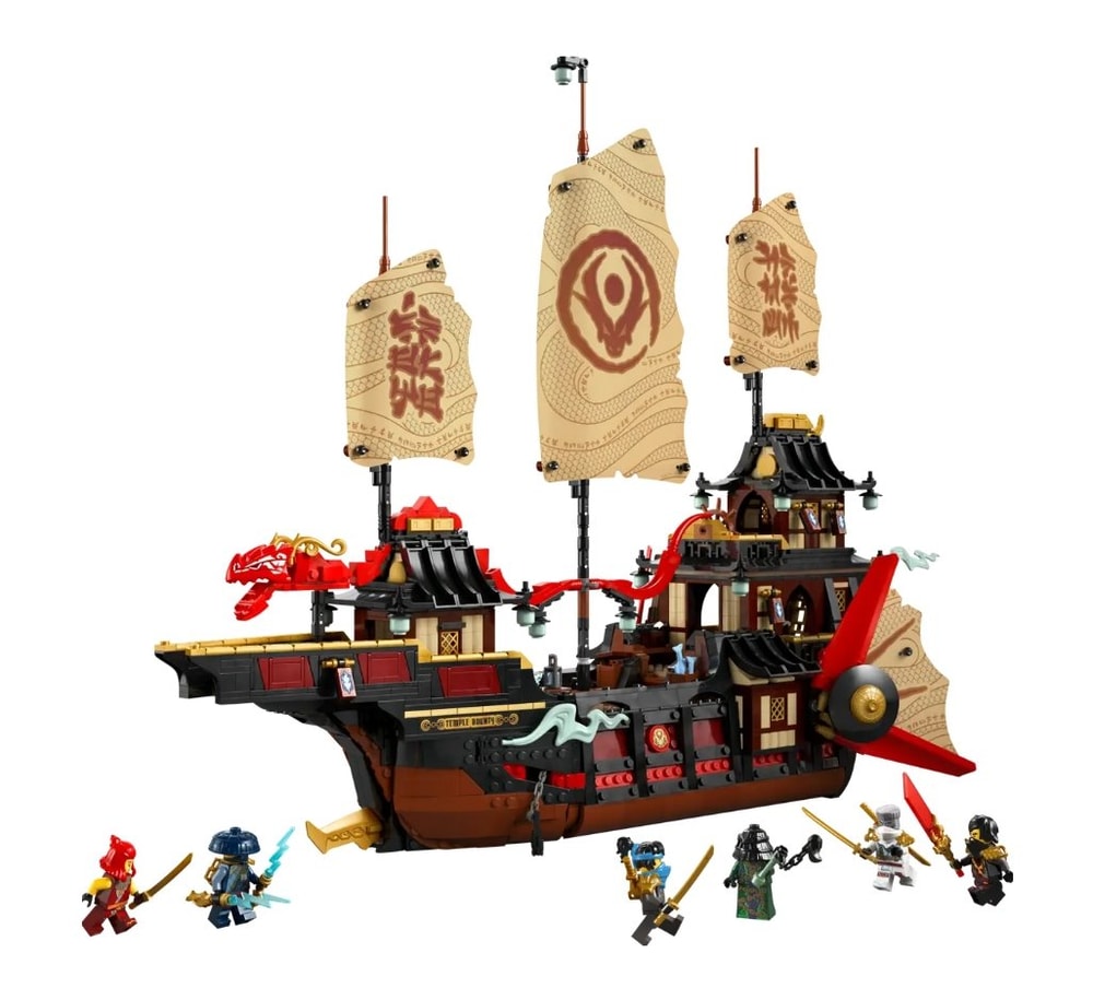 【LEGO 樂高】磚星球〡 71848 旋風忍者 寺廟賞金號 The Temple Bounty