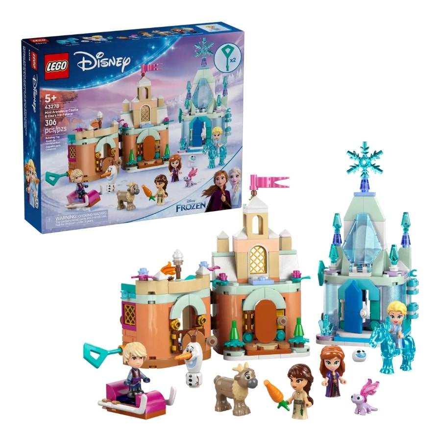 【LEGO 樂高】磚星球〡 43278 迪士尼系列 迷你艾倫戴爾城堡和艾莎的冰雪宮殿 Mini Arendelle Castle & Elsa's Ice Palace