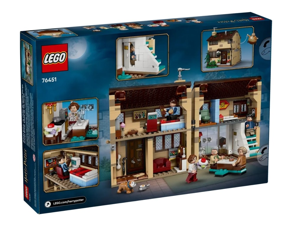 【LEGO 樂高】磚星球〡 76451 哈利波特 水蠟樹街 瑪姬姑姑來訪 Privet Drive: Aunt Marge's Visit