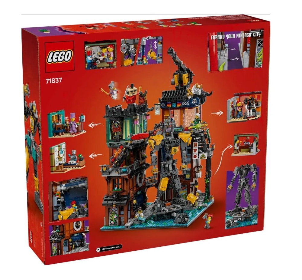 【LEGO 樂高】磚星球〡 71837 旋風忍者 旋風忍者城工坊  NINJAGO® City Workshops