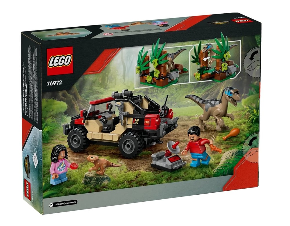 【LEGO 樂高】磚星球〡 76972 侏儸紀世界 逃離迅猛龍越野大冒險 Raptor Off-Road Escape