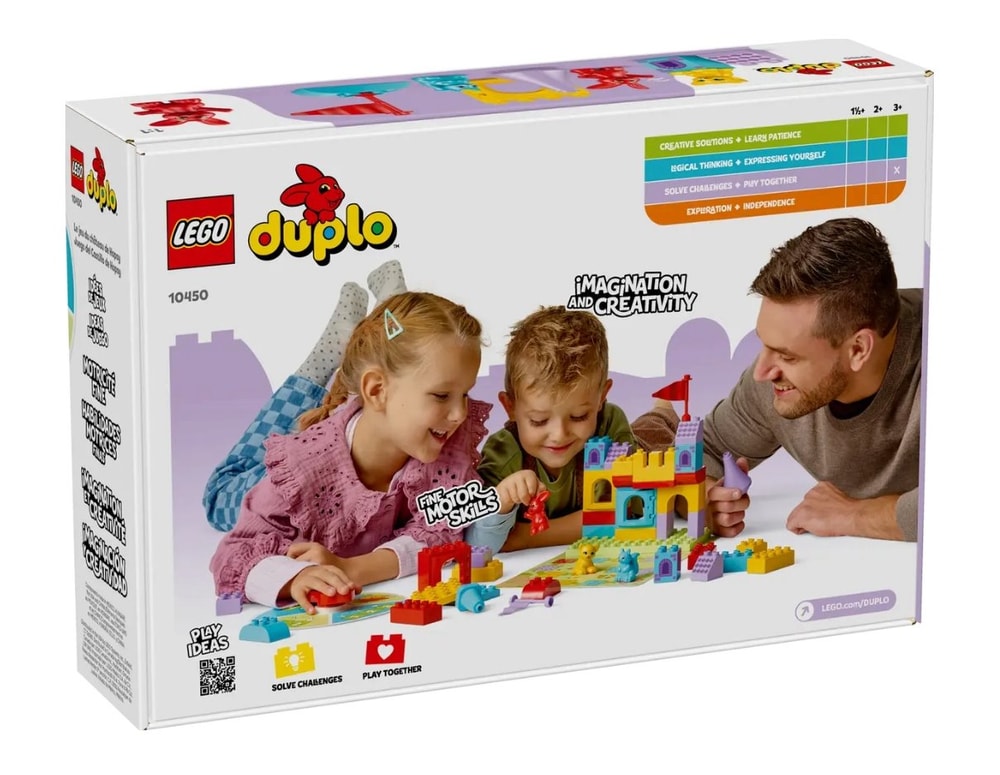【LEGO 樂高】磚星球〡 10450 得寶系列 哈西的城堡遊戲 Hopsy's Castle Game