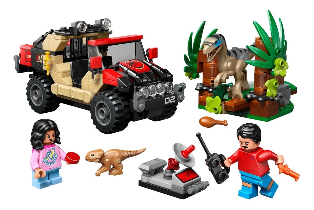 【LEGO 樂高】磚星球〡 76972 侏儸紀世界 逃離迅猛龍越野大冒險 Raptor Off-Road Escape