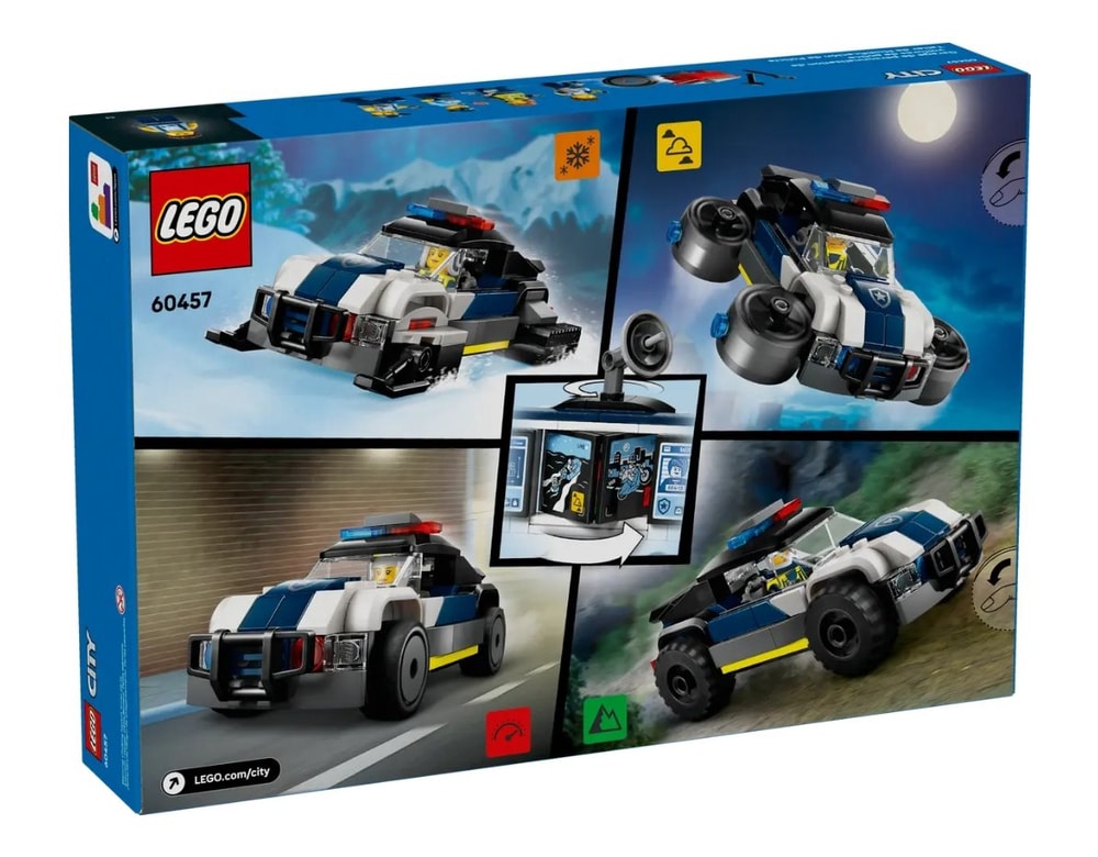 【LEGO 樂高】磚星球〡 60457 城市系列 客製化警車車庫 Custom Police Car Garage
