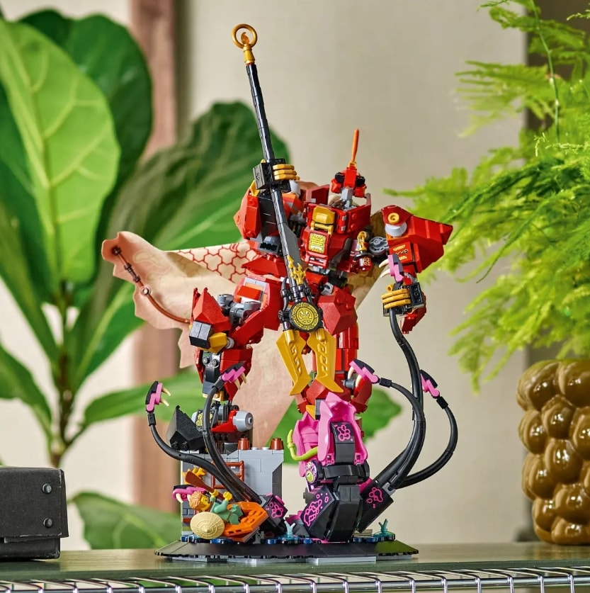 【LEGO 樂高】磚星球〡 71846 旋風忍者 烈火騎士機械人 The Fire Knight Mech