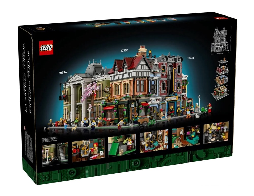 【LEGO 樂高】磚星球〡 10350 ICONS™ 都鐸式街角 Tudor Corner