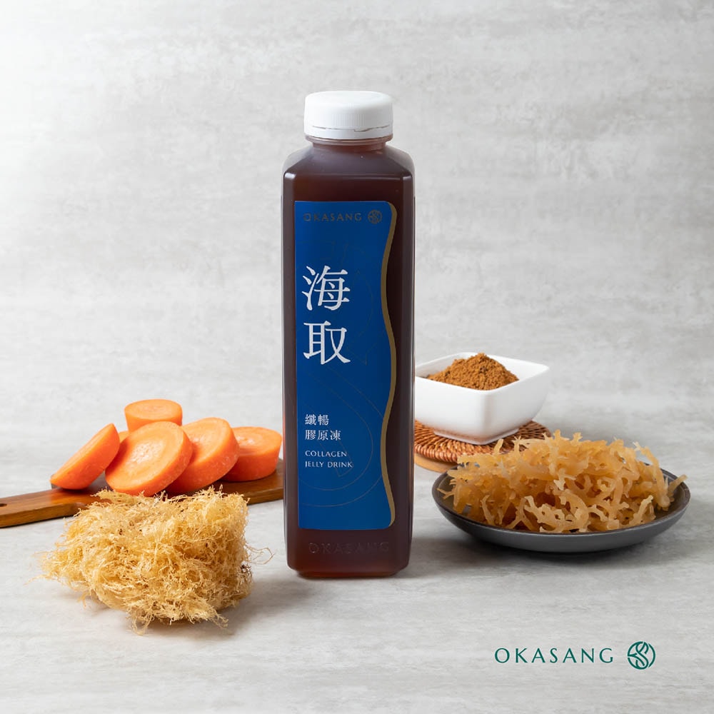 【O卡桑】兒童補鈣推薦組｜1000ml*4(經典黑糖黑木耳露*1、蜂蜜檸檬白木耳露*1、纖暢膠原凍*2)