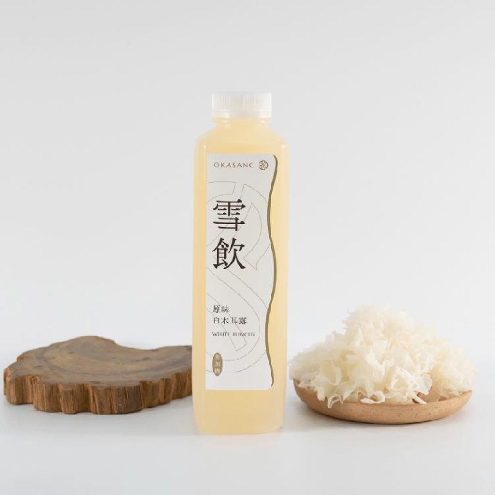 【O卡桑】無加糖暢飲組｜1000ml*4(柴燒桂圓黑木耳露(無加糖)*1、原味白木耳露(無加糖)*1、紅棗白木耳露(無加糖)*1、珍珠杏仁美妍茶(無加糖)*1)