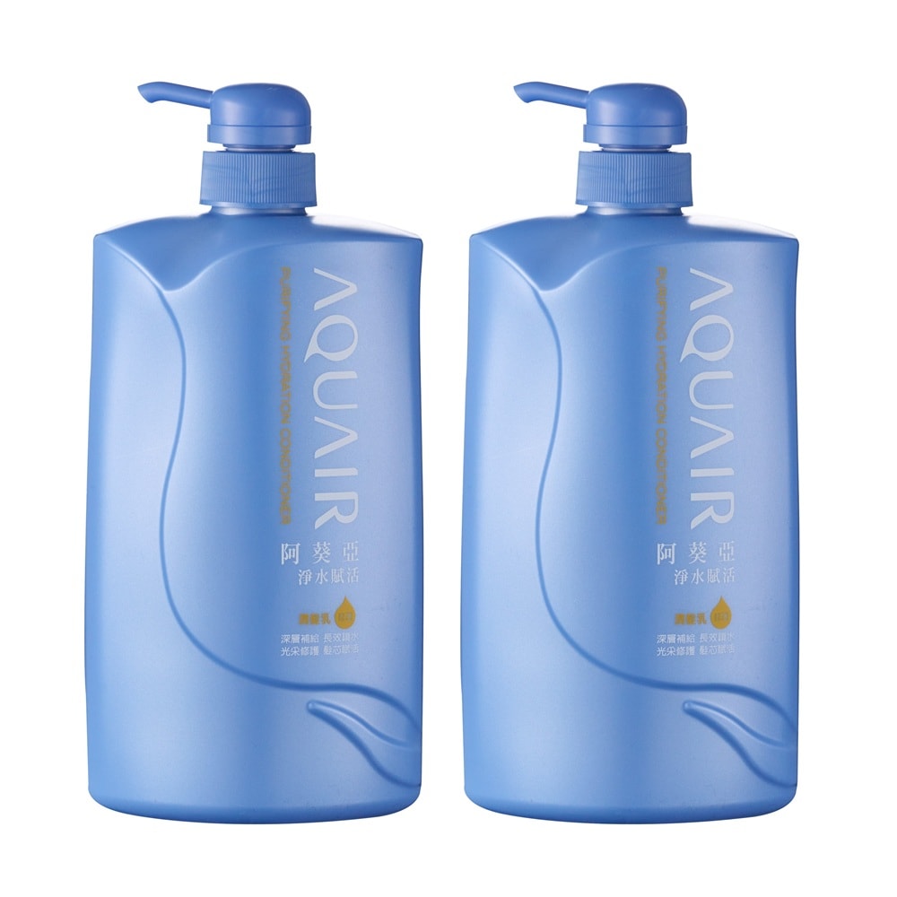 【AQUAIR 阿葵亞】淨水賦活潤髮乳1000ml 兩入組 公司貨
