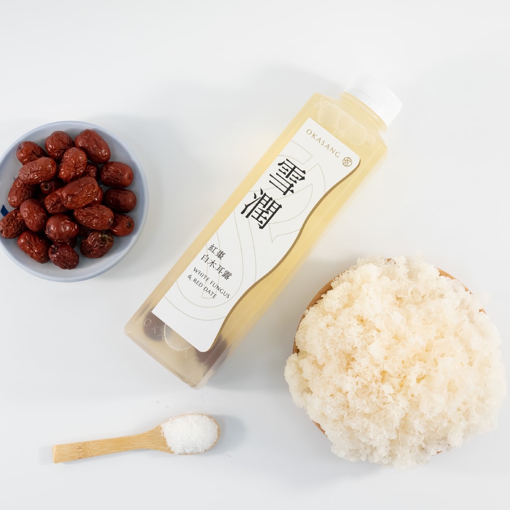 【O卡桑】滋補真有料組 | 1000ml*4 (紅棗白木耳露_銀耳朵朵*4)